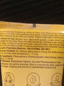 Everyuth Lemon &amp; Cherry Face Wash