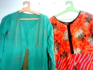 Boho Style Kurti Set