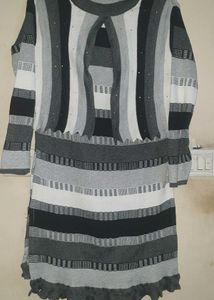 Striped Knit Sweater