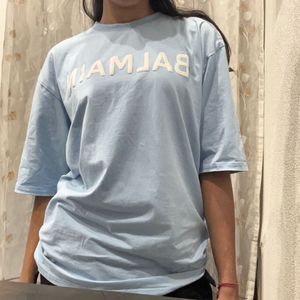 Light Blue Graphic Tee