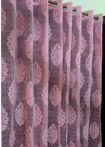 Beautiful Pink Curtains 1 Pair