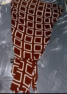 Geometric Print Sleeveless Dress