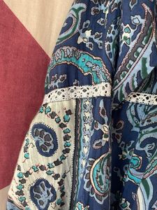 Paisley Print Dress