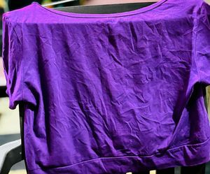 Purple &#34;Sentimental 56&#34; Tee
