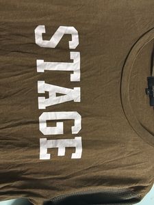 Olive STAGE Regular Tshirt