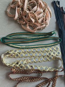 10 Mtr Lace And 5 Chains