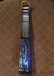 Elegant Handheld Decorative Fan with Floral Design