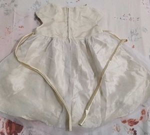 Baby Girl Golden Frock