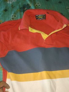 Striped Rugby Polo Shirt