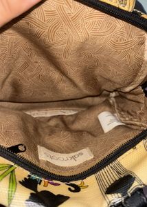 Sakroots Peace Floral Print Crossbody Bag