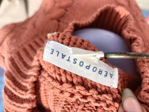 Aeropostale Cozy Cable Knit Sweater 🧡