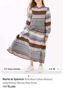 Floral Stripe Maxi Dress