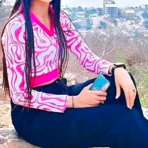 Pink Zebra Crop Top