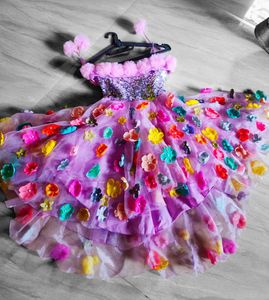 Lavender Birthday Princess Gown