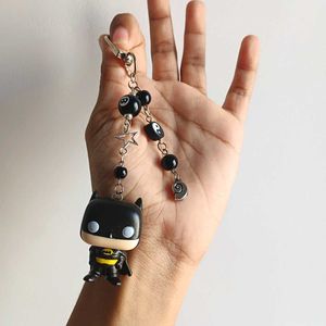 black batman keychain