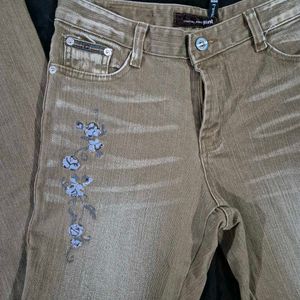 Y2k Denim Bootcut High Waist