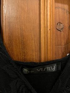 -lacy black dress-