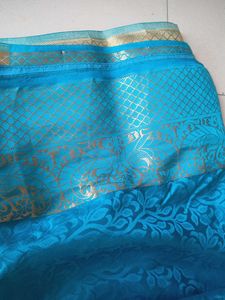 Blue sarree