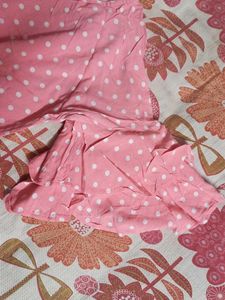Pink Polka Dot Top