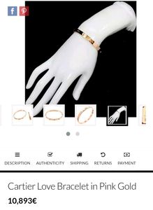 Anti-tarnish Love Bracelet ❤️