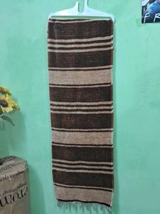 Brown Striped Rug