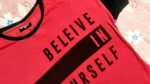 Red Graphic Tee