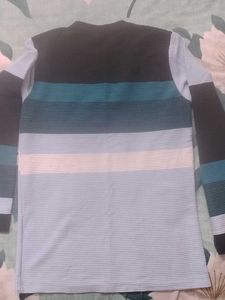 Boys Striped Long Sleeve Top