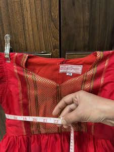 Adorable Red Ethnic Dress