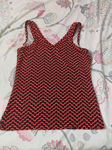 Patterned Tank Top
