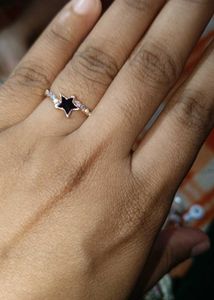 Sparkling Silver Ring Set
