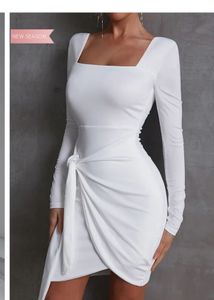 Chic White Mini Dress