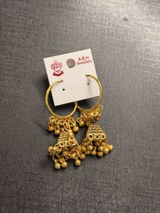 Combo of Oxidised &amp; Jhumka Earrings