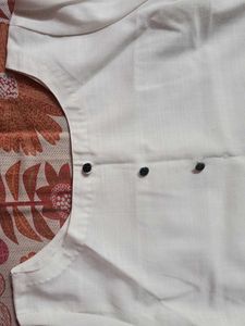 Elegant White Kurta