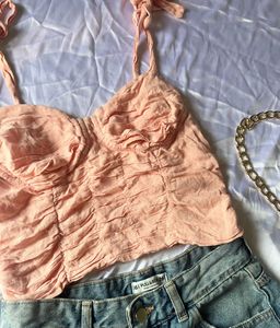 Cute Pink Crop Top