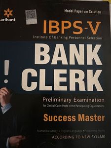 IBPS Bank Clerk Exam Prep Book