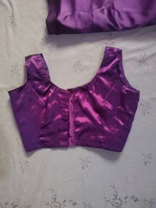 Elegant Purple Saree