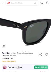 Ray-Ban Square Unisex Sunglasses