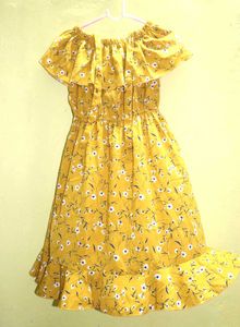 Floral Tie-Up Dress