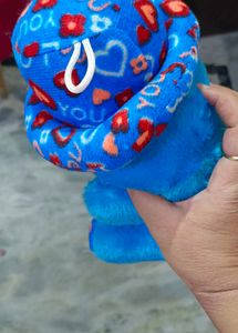 Soft Cute Teddy 🧸with 💙