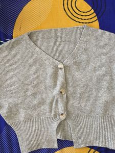 Gray Knit Sweater