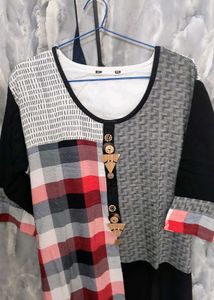 Stylish Patchwork Kurta