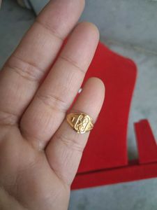 New Born Baby Gold Ring O To 2 Yer