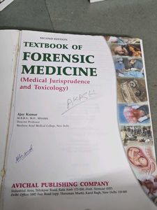 Forensic Medicine Textbook