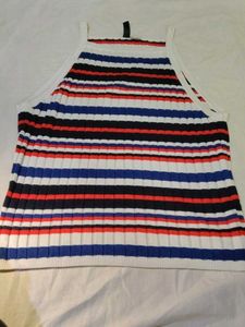 Striped Ribbed Tank Top