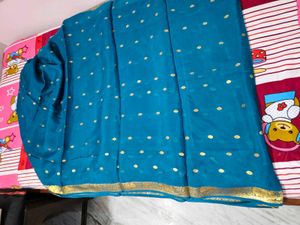 Blue Saree