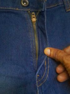 Denim Navy Blue Shorts
