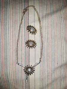 Premium Quality Necklace And Earrings
