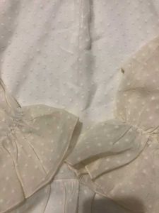 White Georgette Frock.