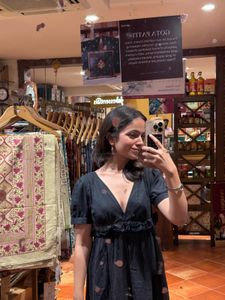 black dress