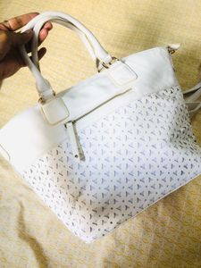 Chic White Handbag